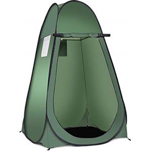DREAMADE Tenda Privacy Cambiando,Tenda Spogliatoio,Tenda da Doccia Esterno Tenda Pop-up per Campeggio Spiaggia,120x120x190cm (Verde)