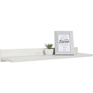 RICOO Mensola da muro 69 x 8 x 19 cm WM055-EP Scaffale da parete salvaspazio Rovere chiaro