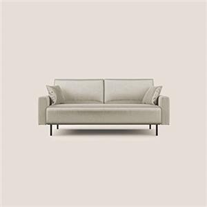 Divani.Store Arthur Divano, Velluto, Panna, 170 cm