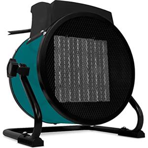 VONROC Termoventilatore elettrico 3000W. Riscaldatore per interno con modalità di ventilazione. 3 impostazioni