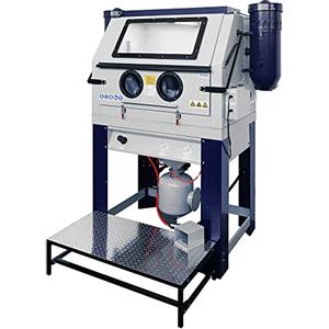 SOGI S-218P Sabbiatrice cabina di sabbiatura a pressione professionale con doppio aspiratore