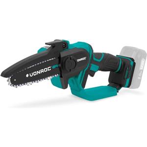 VONROC Mini Motosega 20V, Lama 152mm, Taglio 127mm, Softgrip, Leggera 1.28kg, Cambio Rapido, Sicurezza escl. batteria e caricatore