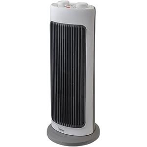 Bimar HP128 Stufetta Elettrica a Colonna, Termoventilatore PTC Elettrico 2000W a Basso Consumo, Termostato Regolabile e 2 Potenze di Riscaldamento, Oscillazione Automatica Destra-Sinistra