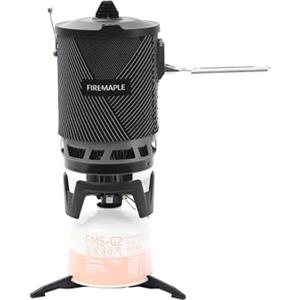 Fire-Maple X2 Pro Fornello a Gas Portatile per Campeggio Bruciatore a Gas Leggero per Escursionisti Outdoor Cottura con Accensione Piezoelettrica, Supporto per Pentole e Supporto per Bombola