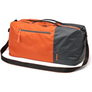 G4Free Borsone da palestra grande da 40 litri con tasca bagnata per viaggi durante la notte borsone da donna uomo, Arancione