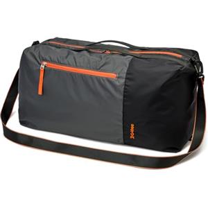 G4Free Sacca da palestra per uomo e donna, impermeabile, da viaggio, Grigio scuro e nero