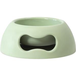 United Pets Pappy Ciotola Piccola Eco-Friendly di Design, Verde, per Cani di Taglia Piccola e Gatti, capacità 350ml, verde s