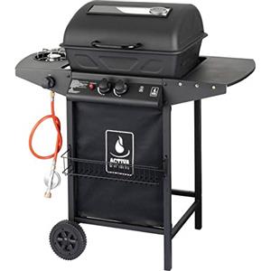 Activa Pietra lavica del Gas Grill, Nero