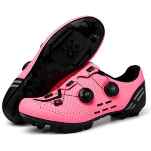 ENEN Scarpe MTB Uomo, Scarpe da Ciclismo Uomo, Scarpe Spinning Donna, Scarpe MTB SPD, Scarpe Mountain Bike Compatibili con Pedali SPD 2 Bulloni con Tacchette, Scarpe Bici, Vari Colori Disponibili