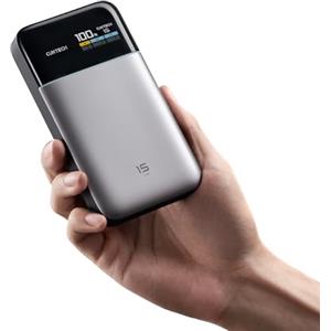 CUKTECH 15 Air Power Bank 15000mAh 100W Max Totale, Caricatore Portatile con Display TFT Powerbank Ricarica Rapida 3 Porte Batteria Esterna per iPhone17/ 16/15, Samsung, Xiaomi, MacBook Air, iPad