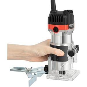 Sengfwin 6,35 mm (1/4 ) Tagliatrice a Legno Affilatrice a Legno Superficie Cutter elettrico Taglierina Tagliatrice Bordo manuale fresa legno 800 W Min Falegname Router Strumento per la lavorazione del legno