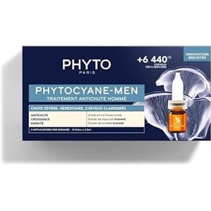 Phyto - Phytocyane Men 12 fiale + Shampoo 100 ml