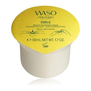 Shiseido Waso Yuzu-C Beauty Sleeping Mask Ricarica 50 ml - Maschera Notte Idratante con Yuzu e Vitamina C per Pelle Luminoso e Rimpolpata