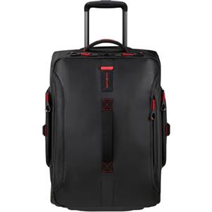 Samsonite Paradiver Light - Borsone con Ruote (55 cm), Small, Bagaglio a Mano, Idrorepellente, Leggero, 48,5L, Nero (Black)