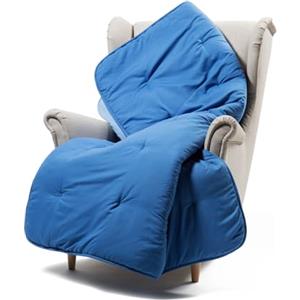 CALEFFI Scaldotto - Plaid Divano e Letto 130x170 cm Morbida Microfibra Calda Avvolgente, Copridivano e Copriletto Trapuntato Artigianale e Lavabile, Coperta Copri Divano e Copri Letto Ottimo Comfort
