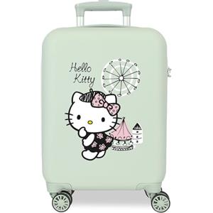 Hello Kitty Fair Valigia, Verde, Valigia