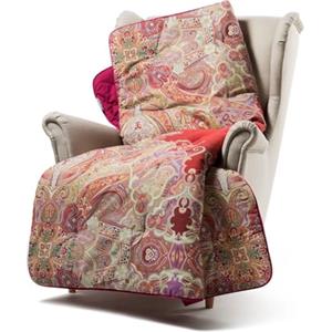 Caleffi Scaldotto- Plaid Divano e Letto 130x170 cm Morbida Microfibra Calda Avvolgente, Copridivano e Copriletto Trapuntato Artigianale e Lavabile, Coperta Copri Divano e Copri Letto Ottimo Comfort