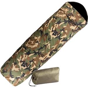 Mil-Tec Unisex - Adulto Modular 3-Lg Sacco a pelo mimetico, taglia unica