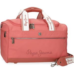 Pepe Jeans Corin Borsa da viaggio rosa 40 x 25 x 20 cm Poliestere e PU 20 L by Joumma Bags, Rosa, Taglia unica, Borsa da viaggio