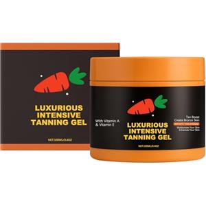 Sulxyi Acceleratore abbronzante, crema per idratante abbronzante, gel abbronzante, 100 ml, ad azione rapida, non grassa e leggera, adatta a tutti i tipi di pelle