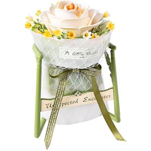 ROKR Set per la Costruzione Fiori di Camelia, Puzzle 3D, Kit per adulti, Regali fai da te e Decorazione la Casa per Donne e Uomini, Lei o lui, Camelia AF011