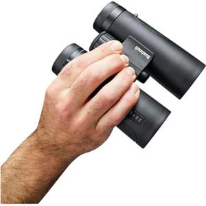 Bushnell Engage DX 12x50 - Binocolo da Tetto Nero, Resistente all'Acqua e alla Nebbia con Rivestimento EXO DiElectric