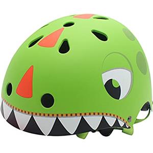 LZDMY Casco Bici Bambino 2 3 4 5 Anni Casco Moto Bambino, Regolabile Caschetto Dinosauro Protettivo Bambini Bimba Protezione Testa Leggero Traspirante per Pattinaggio,Monopattino,Pattini a Rotelle