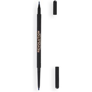Revolution Beauty London Makeup Revolution, Revolution Felt & Kohl Eyeliner, Blue