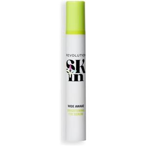 Revolution Skincare London Revolution SKin, Wide Awake Eye Serum, Siero Occhi con Vitamina C, Illumina il Contorno Occhi, Vegano e Cruelty-Free, 15ml