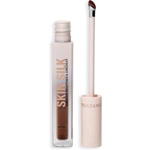 Revolution Beauty London Revolution, Skin Silk Radiant Serum Illuminante Contorno Occhi, Idrata e Leviga con Acido Ialuronico e Squalano, Vegan & Cruelty-Free, Deep Red, 4ml