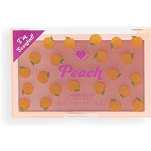 I Heart Revolution Blush, Fard Compatto, Altamente pigmentato, Vegan e Cruelty-Free, Ombre Pesca, 15g