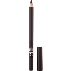 3INA MAKEUP - Vegan - Cruelty Free - The Eye Pencil 575 - Marrone - Formula a lunga durata - Altamente pigmentata - Texture cremosa - Matita occhi con miscelatore - Facile da sfumare - Finitura opaca