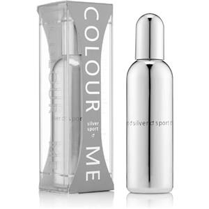 COLOUR ME Sport d'argento Profumo da uomo, Eau de Parfum 90 ml, fragranza di lusso - Dopobarba da uomo, persistente Fragranza di Milton-Lloyd, 90ml