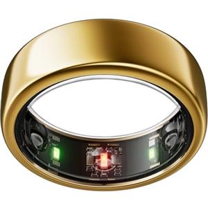 Oura Ring Gen3 Horizon - Misura 6, Gold | Monitora sonno, frequenza cardiaca e fitness - Batteria fino a 7 giorni - Compatibile con iOS/Android - Provalo con il kit di misurazione Oura