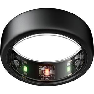 Oura Ring Gen3 Horizon - Misura 13, Stealth | Monitora sonno, frequenza cardiaca e fitness - Batteria fino a 7 giorni - Compatibile con iOS/Android - Provalo con il kit di misurazione Oura