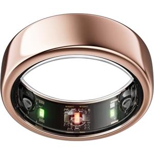 Oura Ring Gen3 Horizon - Misura 6, Rose Gold | Monitora sonno, frequenza cardiaca e fitness - Batteria fino a 7 giorni - Compatibile con iOS/Android - Provalo con il kit di misurazione Oura