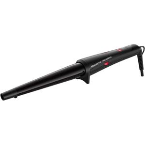 Rowenta x KARL LAGERFELD Ferro Conico, Styler Arricciacapelli, Temperature Regolabili da 120°C a 200°C, Tutti i Tipi di Capelli, Spegnimento Automatico, Guanto Protettivo, Cavo Girevole a 360°, CF324L