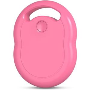 CHZHVAN Smart Air Tracker Tag,Localizzatore Compatibile con Apple Dov'è (Solo iOS),Bluetooth Trova oggetti (1 Rosa)