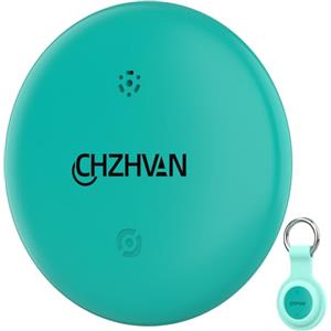 CHZHVAN Android Smart Tracker Tag,Google Localizzatore Compatibile con Find Hub APP(Solo Android),Bluetooth Key Finder per Chiavi,Bagagli,Borse,Zaini,Impermeabile IP67,Batteria Sostituibile,1 Pack Blu