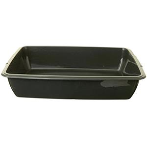 Whitefurze - Lettiera per gatti in plastica, misura media, colori assortiti.