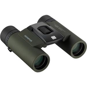 Olympus 8x25 WP II Binocolo Impermeabile Compatto Verde - Ingrandimento 8x, BaK-4, Distanza Messa a Fuoco 1,5 m