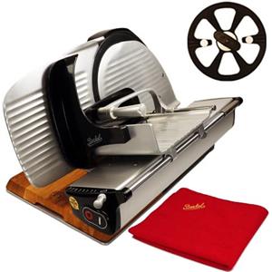 Berkel Home Line 250 | Tagliapasta Premium | Nero nuovo modello 2021 | + panno di pulizia Premium + il tagliere per il legno di facciato VK: 779,- €