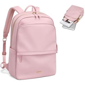 GOLF SUPAGS Zaino Per Portatile PC Donna, Sottile, Antifurto, Per Lavoro, Viaggi, Università, Adatto Per Notebook da 14/15,6 Pollici (Rosa, 14 Pollici)