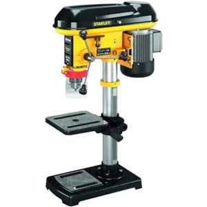 STANLEY - Trapano a colonna da banco 600 W, 9 velocità, mandrino da 3 a 16 mm, SXDP16720E
