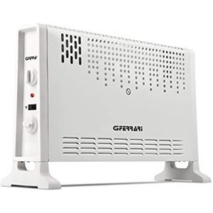 G3 Ferrari G60020 Termoconvettore ventilato, 2000 W, Metallo, Bianco
