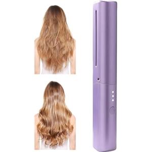 DAWCBVJQ Pettine Stira Capelli - Strumento Styler Elettrico Antistatico | Pettine In Ceramica Per Stirare I Capelli - per Utilizzo in Casa, per Parrucche, per Styling Donne e Ragazze, per Ricci e per