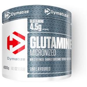 Dymatize Glutamine Micronized Unflavoured Powder 400g - Aminoacido - glutammina