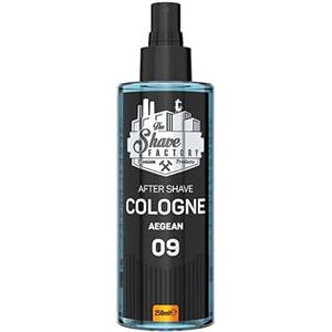 The Shave Factory Colonia Aegean Aftershave Spray - Idratante, Rinfrescante e Lenitivo per Tutti i Tipi di Pelle - 250 ml