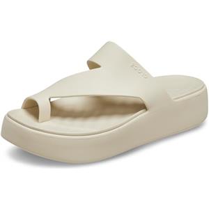 Crocs Getaway Platform Toe Loop, Sandali Donna, Dragon Fruit, 36/37 EU