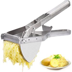 CUGLB Schiacciapatate, CUGLB in acciaio inossidabile professionale per verdure schiacciate e utensile da cucina, schiacciapatate per verdure cremose